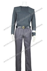 Captain James T. Kirk Cosplay Costume For Star Trek Top Pants Outfit Suit Set
