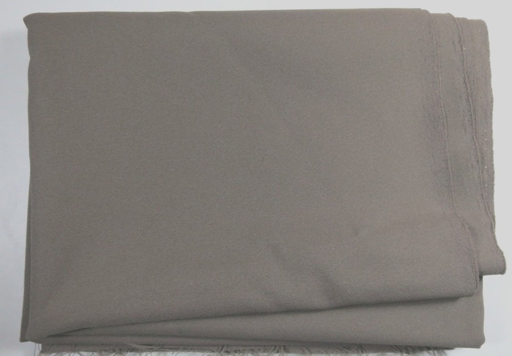 Synthetic Blend Taupe Fabric 1.8 Yards x 67
