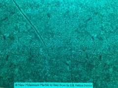 Teal Green New Millennium Marble Blender Cotton Fabric Vintage 90’s OOP by RJR