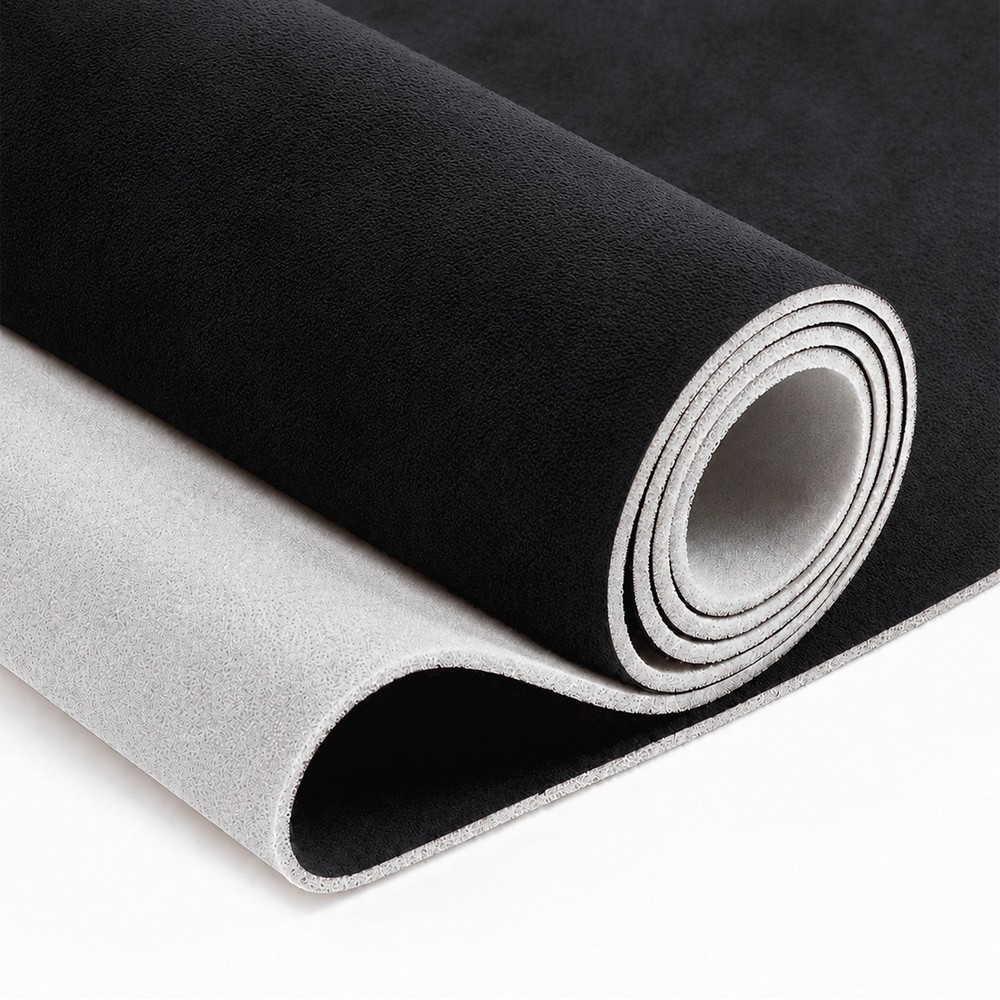 Headliner Fabric 108″ L x 60″ W Foam Backing for Car Truck RV SUV Boat Black