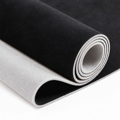 Headliner Fabric 108″ L x 60″ W Foam Backing for Car Truck RV SUV Boat Black
