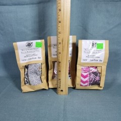 Set 3pc Loops Threads Bag of Fabric Strips 1in x 36in total 60pc