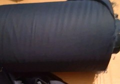 Navy Blue Egyptian Cotton Fabric 10 Yards(360″) X 11″ Width