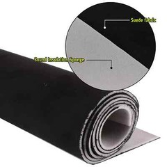 Black Headliner Fabric with Foam Backing for Car Ceiling Restoration 98″x59″