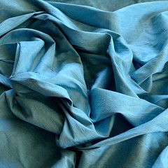 Carolina Blue Dupioni Silk, 100% Silk Fabric, 44″/54″ Wide, By The Yard (S-153)