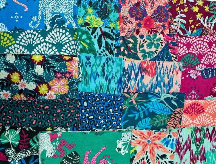 Boundless Charm Pack – Boundless Lush Collection – 5 in x 5 in 42 Pieces