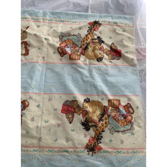 Daisy Kingdom 2058 Once Upon a Time! Crib Border Bear Giraffe Rabbit – 1 Panel