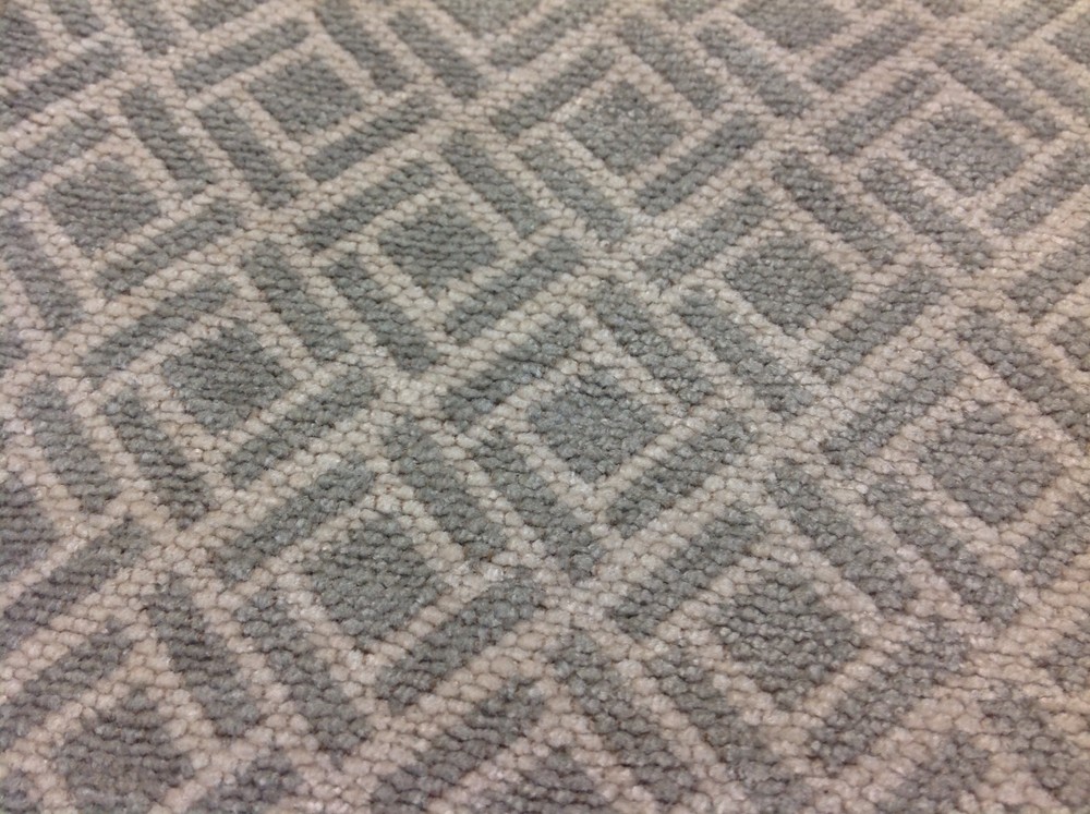Thibaut/Anna French Lattice Upholstery Fabric- Donatella/Grey (AW2571) 6.75 yds