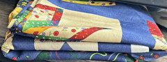 New Cheater Quilt “Suzie Q Quilter” Fabri-Quilt Cotton Fabric 1.8 Yards X 42′ Wd