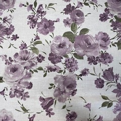 3.5 Metres iLiv Amelie Mulberry Linen Fabric Curtain Cushion Upholstery Craft