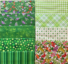 FABRIC MARKET CHARM PACK BY ROBERT KAUFMAN 5X5 42PC