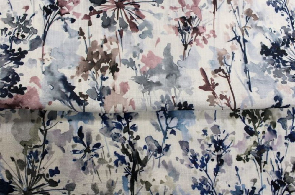 LILY – Digital Print Fabric – Cotton Hand – 58 Inch. in Width, | Home Décor
