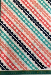 ART GALLERY FABRICS-HAPPY HOME #HAH-14404-ENTRYWAYS-CANDIED–1 3/8 YARDS