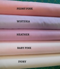 LIBERTY TANA LAWN FABRIC – PLAIN COLOURS – 100% COTTON – SELL UNIT 20cm or 1/2mt