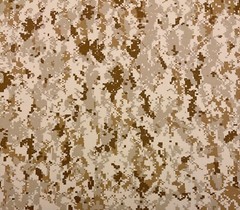 MARPAT DESERT GORE TEX 4.5OZ NYLON DWR MILITARY WATER REPELLENT FABRIC BTY 62″W
