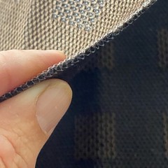 Bergamo Atlantis Fabric Sample 8″x11″ 50535 Grid Pattern 55”W Ulf Moritz Germany