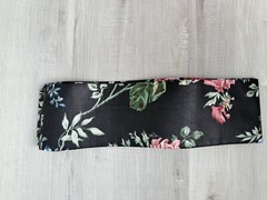 Waverly Sweet Brier Roses Black Vintage Floral Fabric Remnants Only Please Read
