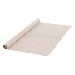 Calico Fabric 100% Cotton Undyed NATURAL Cream & WHITE & BLACK Superior Smooth