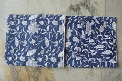 NO TARRIF CHARGES 100% ✅ 20 Yard Hand Print 100% Cotton Floral Fabric ZK-23