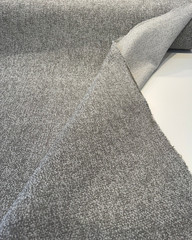 Nomad Elephant Gray Soft Chenille Upholstery Fabric By The Yard