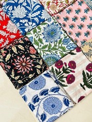 100 Mix Charm Pack Cotton Squares Patchwork Quilting Fabric Bundle Scraps Bundle