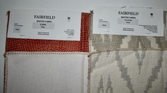 Lot 14 pcs Large 13″x26″ UPHOLSTERY FABRIC SAMPLES Woven Mixed Colors & Patterns