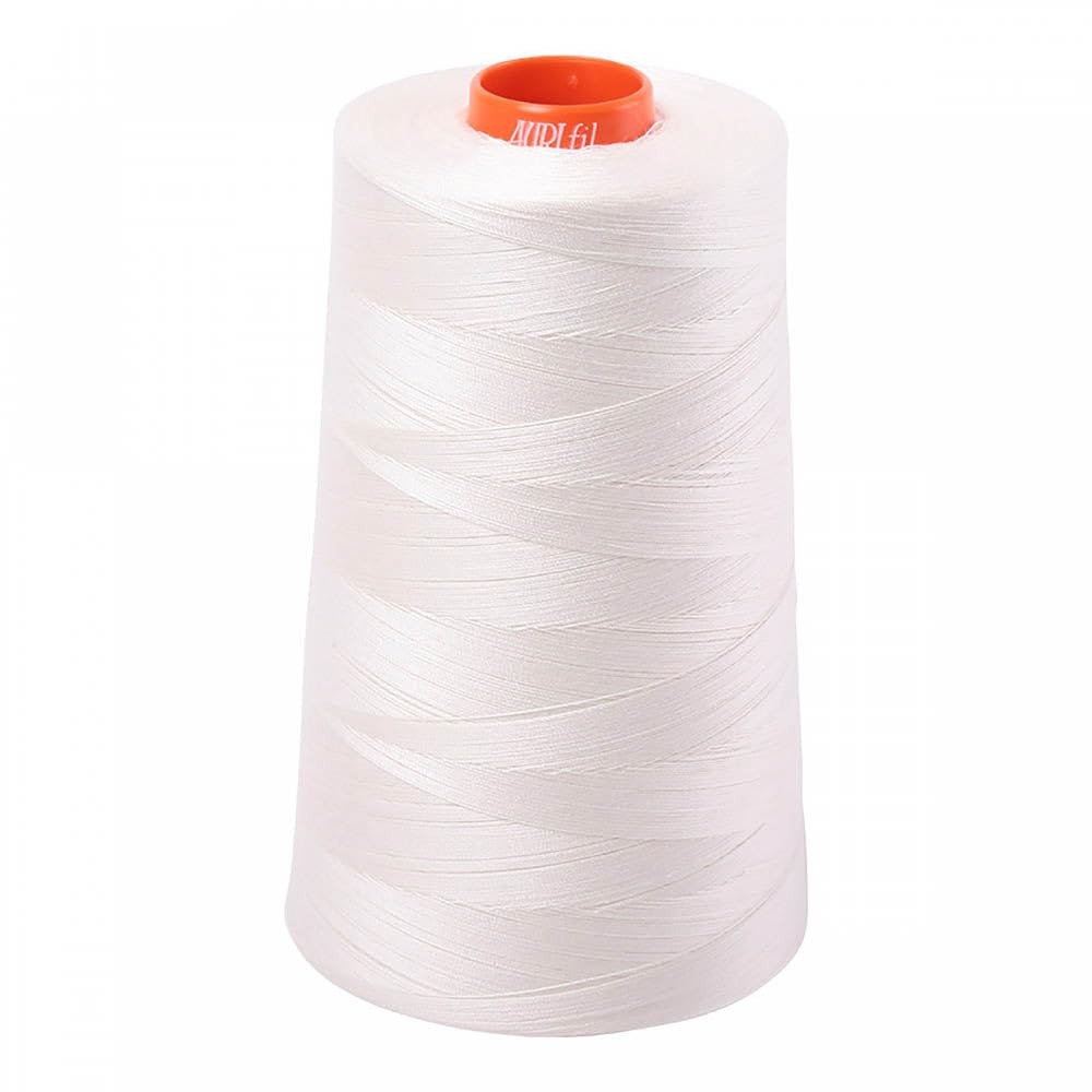 Aurifil 2026 50 Wt 100% Cotton Thread, 6542 Yard Cone – 6.542 yards, Beige