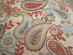 Richloom Solarium Indoor Upholstry Fabric Floral Paisley 2yd 35″ x 56 2019
