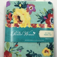 Pioneer Woman Precut Fabric Sweet Romance Floral 1 yard 100% Cotton 44″ W x 36″L
