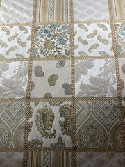 FabriCut Patchwork Pattern Upholstery 7 yards X 54” New Heavyweight