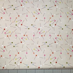 Moda Make Time Sewing Themed Cotton 1/2 Yard Bundle 3 Prints Aneela Hoey