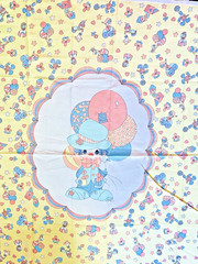 VTG Precious Moments Clown Boy Crib Panel Spectrix 46″x35″