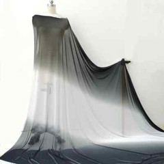 Dancing Ombre Tulle 58” Wide By Yard Polyester Stretch Mesh Fabric Gradient Net