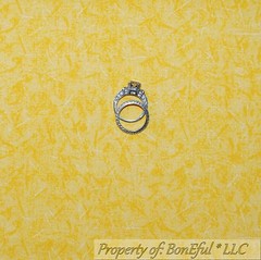 BonEful Fabric FQ Cotton Quilt Yellow Calico Solid Texture Blender Tone Shade UK