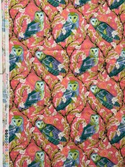 Tula Pink Moon Garden Night Owl Dawn Fabric Cotton 18″ X 42″ New