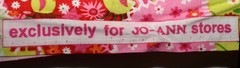 Vintage Jo-Ann Pink Red Green Floral Cotton Blend Fabric 26″ Wide x 1 Yd 2″