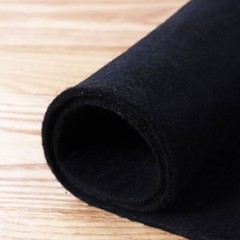 1/3/10/15Pcs Black Self Adhesive Felt Sheets Soft Velvet Sticky Back for Jewelry