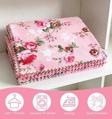 Charm Pack For Quilting Assorted Floral Cotton Quilt Blocks 5×5 Inch 42 PCS