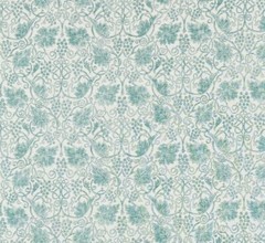 WILLIAM MORRIS CURTAIN FABRIC DESIGN “Grapevine” 3 METRES SAGE LINEN BLEND