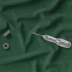 Bottle Green 12 Wales Corduroy Fabric 100% Cotton – Premium Cloth Material