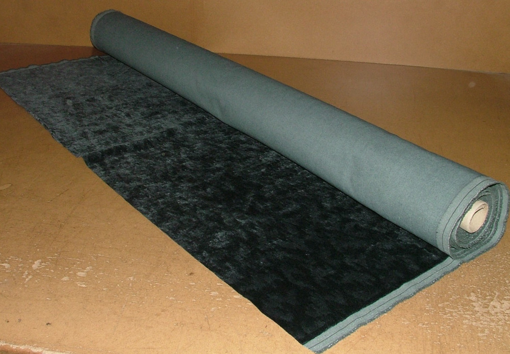 Romo Zinc Textiles Fabric Bonomo Ocean Blue Velvet Curtain Upholstery 6 Metres