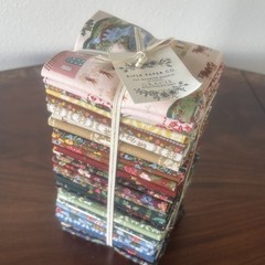 Rifle Paper Co GRACIE Fat Quarter Bundle of Quilting Cotton 30 Patterns