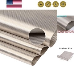 Faraday Fabric,Copper Nickel Blocking Fabric for Shielding RFID,EMP,EMF,EMI,5…