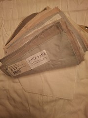 Bella Notte Helane 14 Swatches 100% Cotton Velveteen Variety Colors Washable