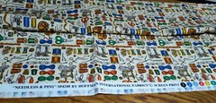 Hoffman International Needless & Pins Sewing Notions Quilting Cotton Fabric 1 YD