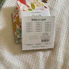 DESTASH SALE “Wing & Leaf” by Gina Martin For Moda Charm packs