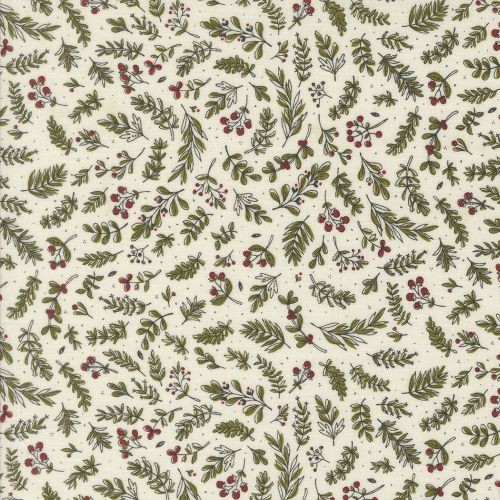 Emmitt And Ivy By Sweetwater For Moda – Vanilla Holly #55695-11