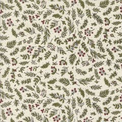 Emmitt And Ivy By Sweetwater For Moda – Vanilla Holly #55695-11