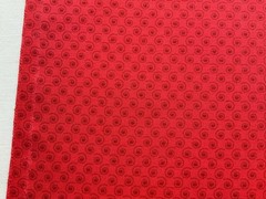 cotton fabric Red Polka Dots Red By Henry Glass 44”x 30”　204