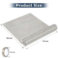 Faraday Fabric 43” X 118”, Military Grade Signal Blocking Cloth Shields